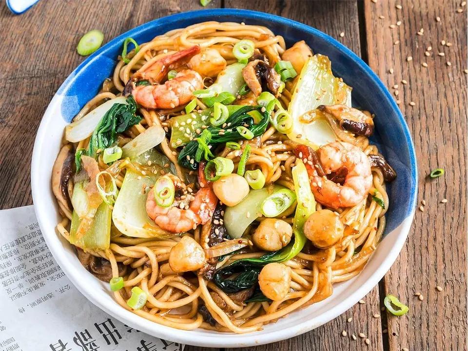Nouilles Fruits De Mer