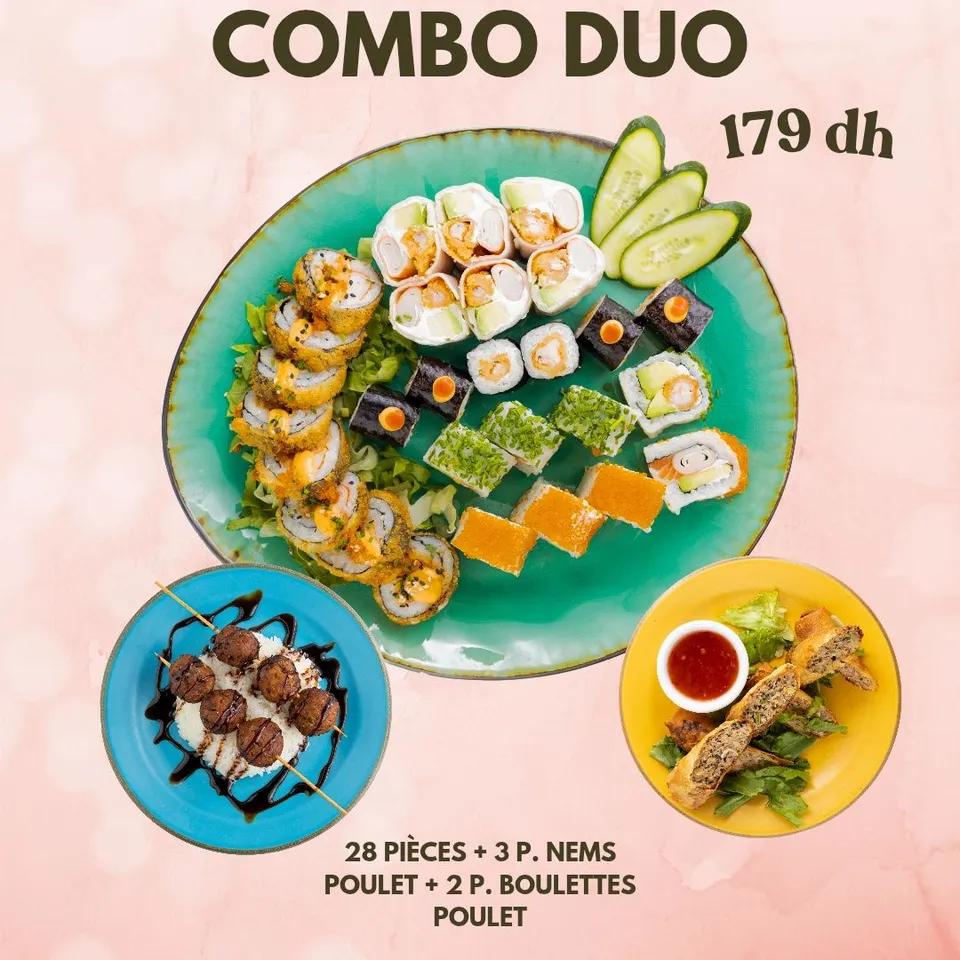 Combo Duo (28 Pièces + 3 Nems Poulet + 2 Boulettes Poulet