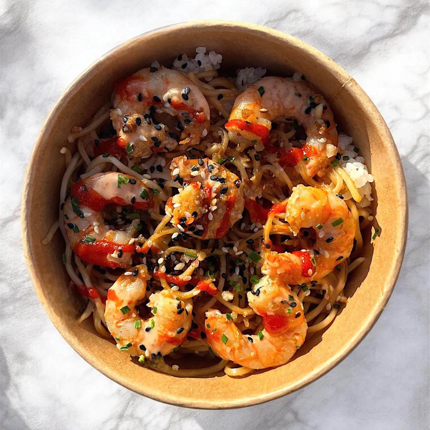 Grill Ebi Bop (Korean Street Bowls)