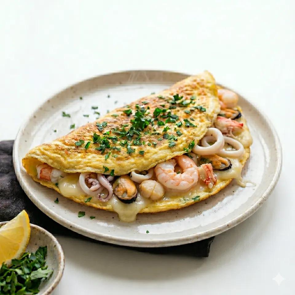 Omelette Au Fruit De Mer