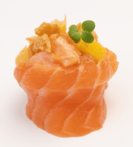 GunKan Fusion Mango salmon