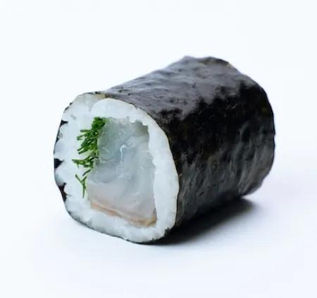 Hoso Maki Tartare de daurade à l'aneth