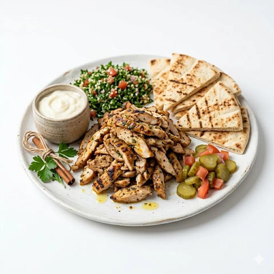 Plat Shawarma Arabe