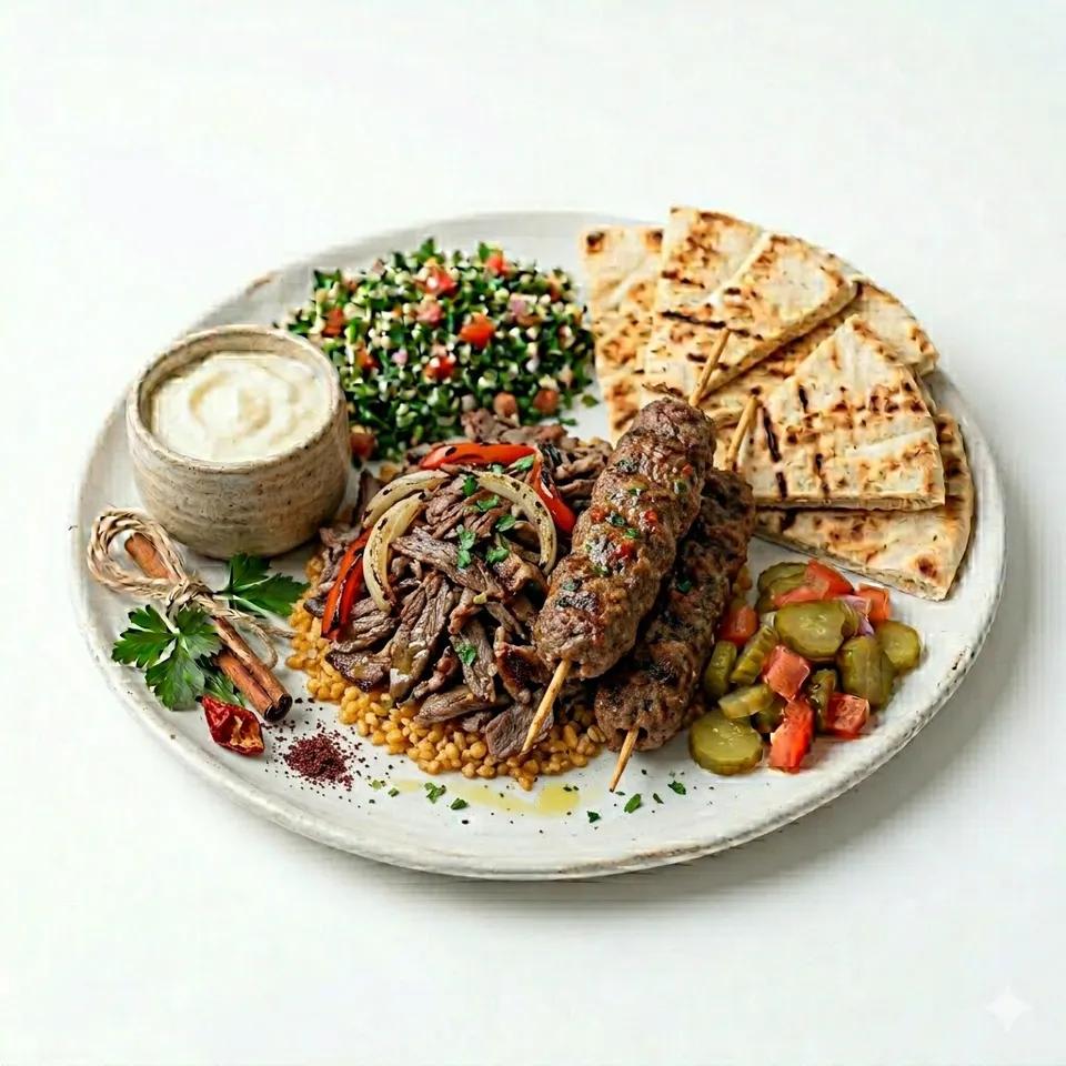 Plat Kebab Viande