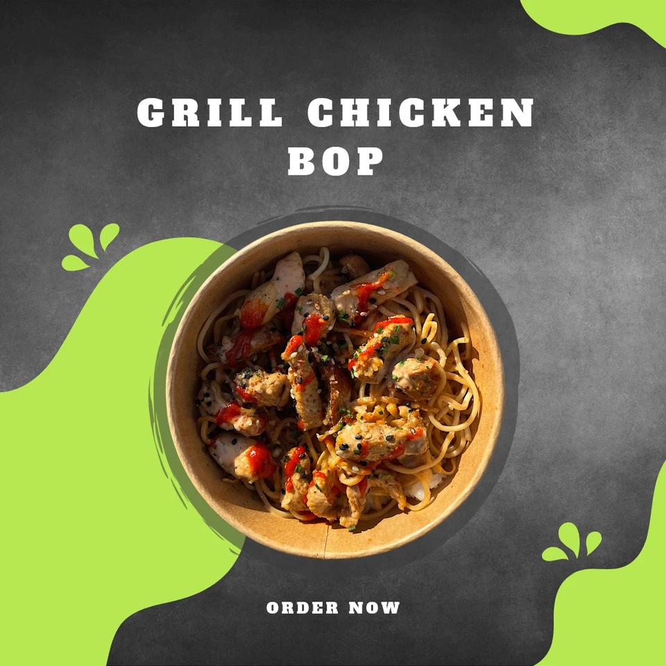 Grill Chicken Bop (Korean Street Bowls)