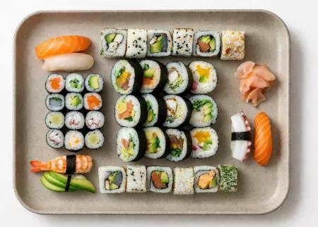 Origamix Assortiment De Sushi 42 pièces