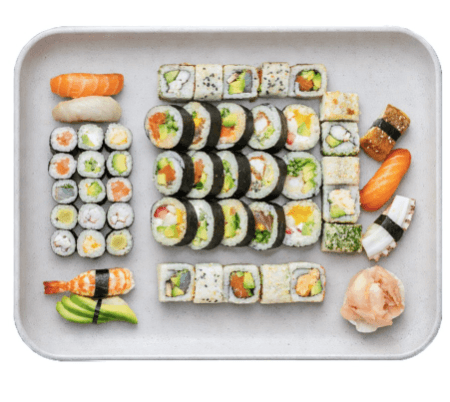 Origamix Assortiment De Sushi 52 pièces