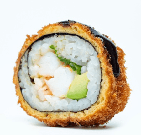 Cruchy Roll Royal Tempura (6 Pièces Futo Maki frit )