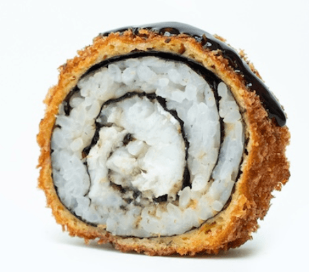 Cruchy Roll Tai Tempura Roll (6 Pièces Futo Maki frit )