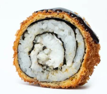Cruchy Roll Tai Tempura Roll (6 Pièces Futo Maki frit )