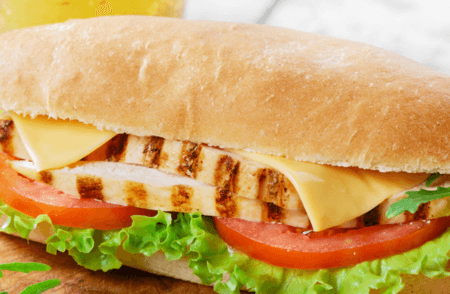 غير ربع دجاج