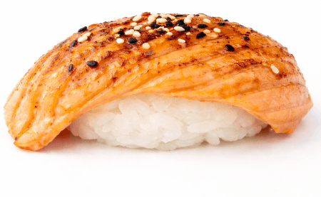 Spécialités Tataki Nigiri Saumon Tataki (2 pièces)