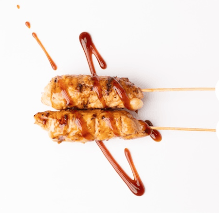 Brochettes Yakitori Poulet Fromage