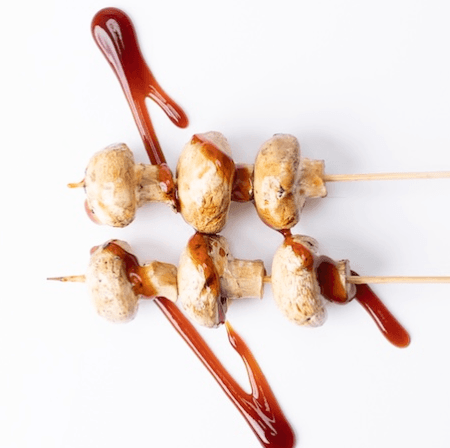 Brochettes Yakitori Champignons blancs