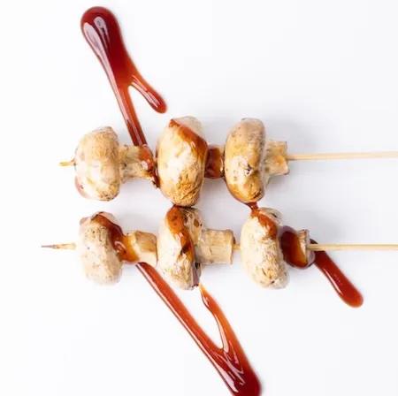 Brochettes Yakitori Champignons blancs