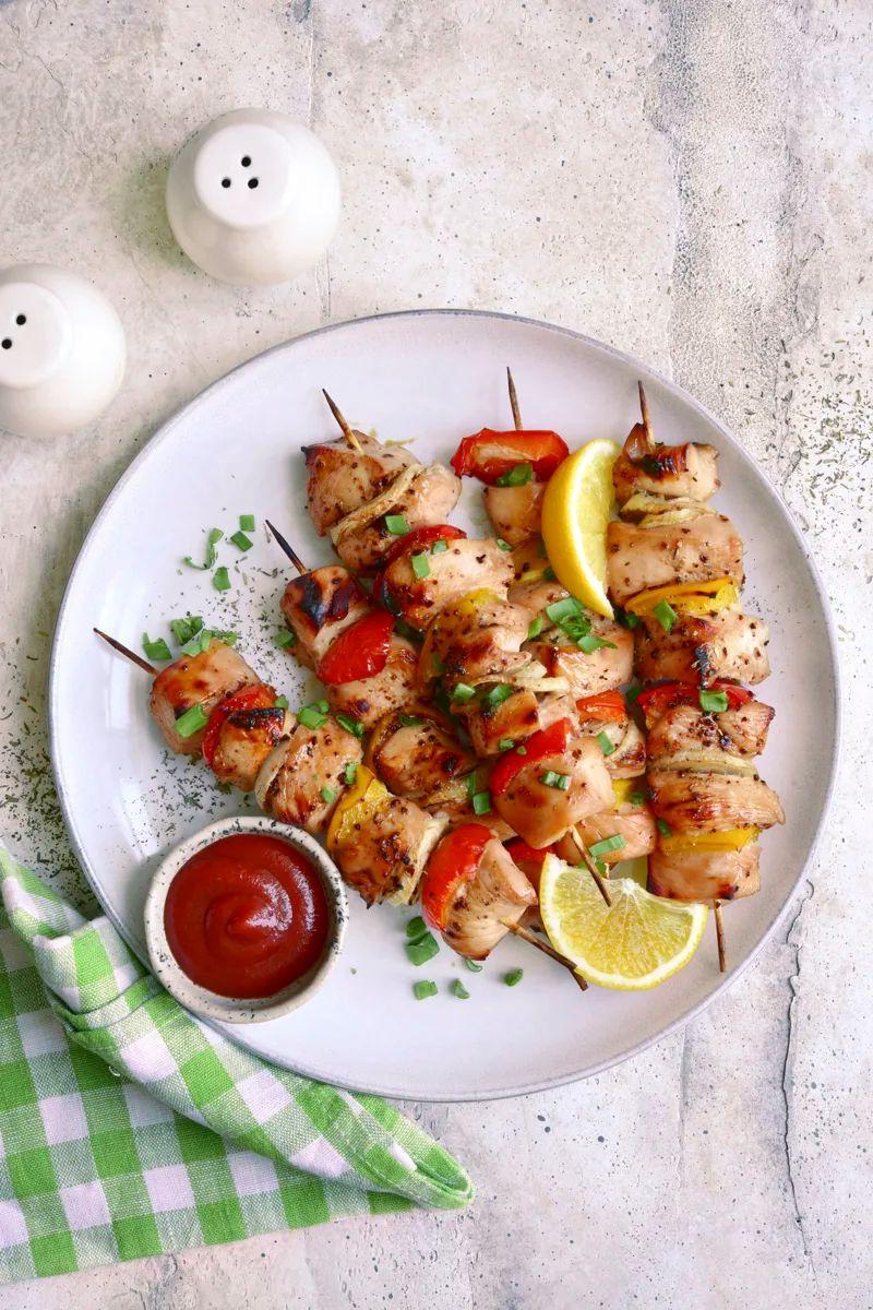Plat Brochette Poulet