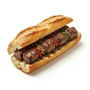 Sandwich Brochette De Viande