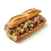 Sandwich Saucisse Poulet Fromage Charcuterie