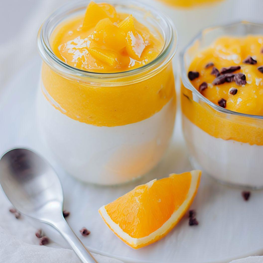 Panna Cotta orange