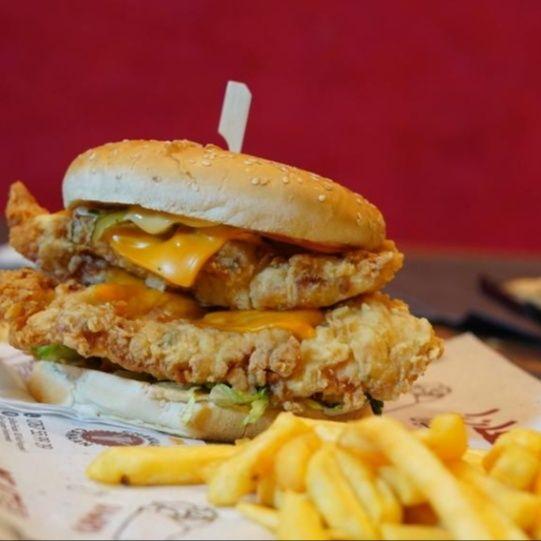 Chicken Burger Triple