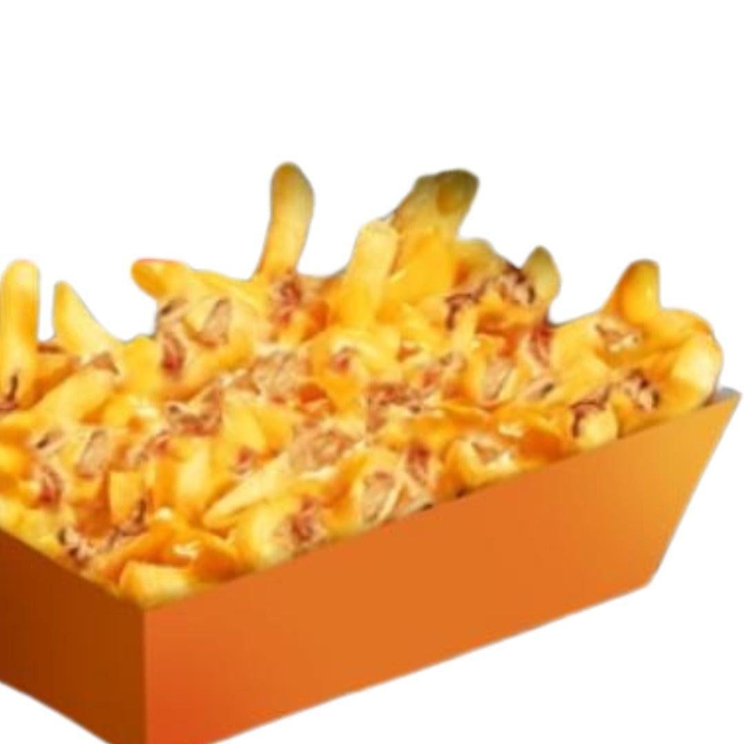 frites cheddar oignons