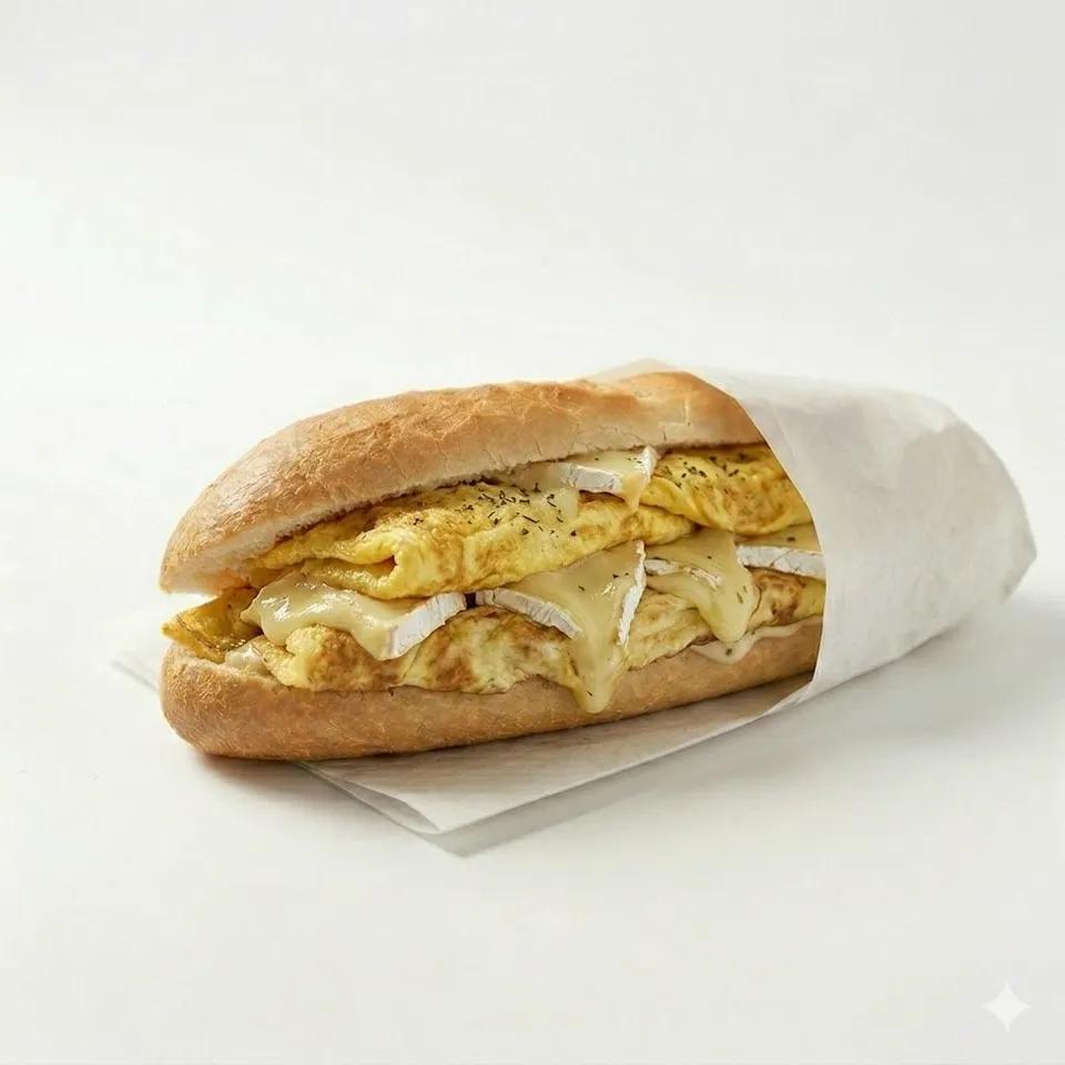 Sandwich Omlette Fromage