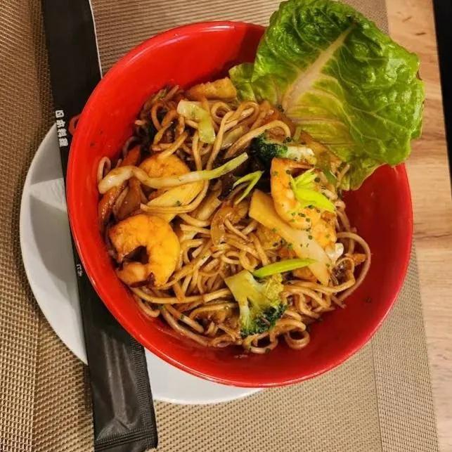 Wok Saumon