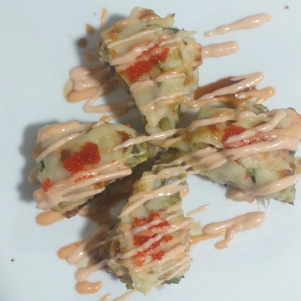 Sushi pizza Mozarela 8 pièces