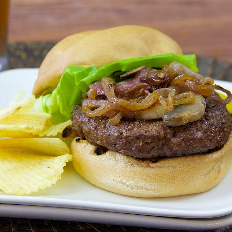 Mushroom Onion Burger