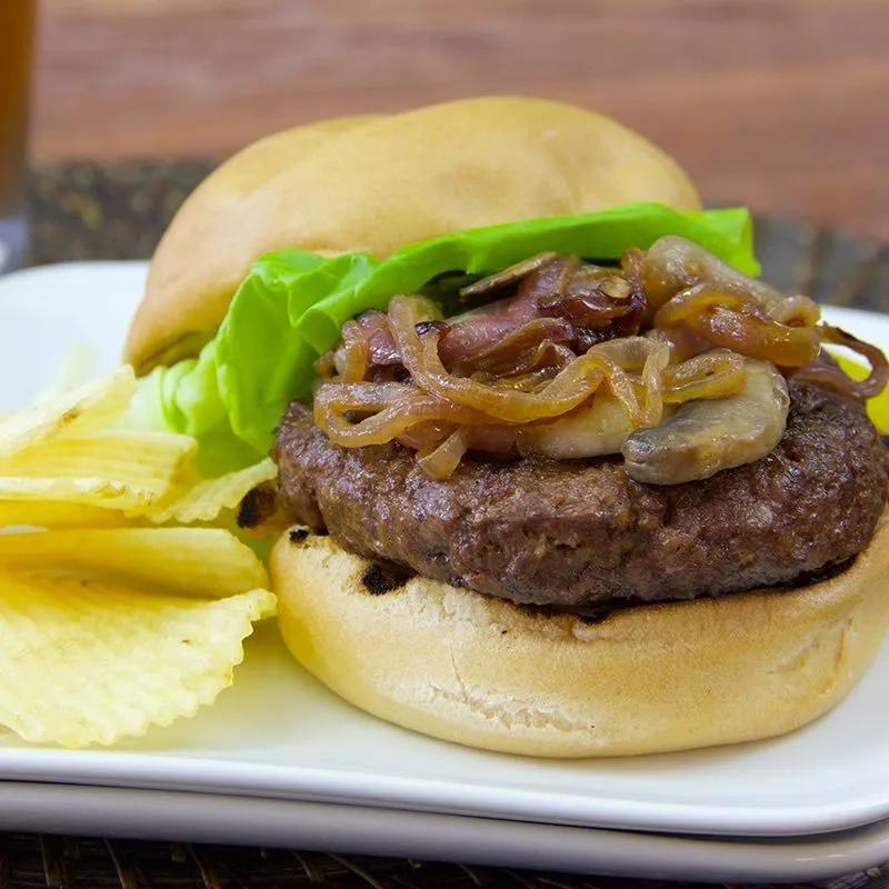 Mushroom Onion Burger