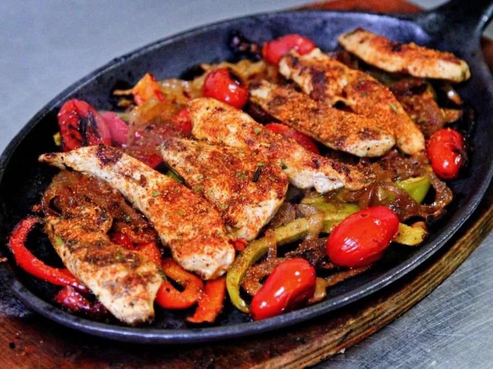 Grilled Chicken Fajitas
