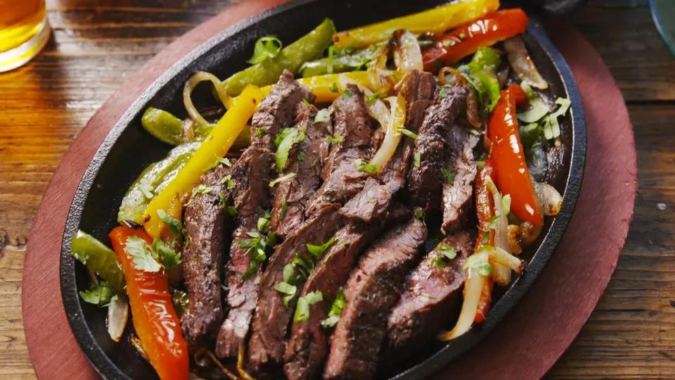 Grilled Beef Fajitas