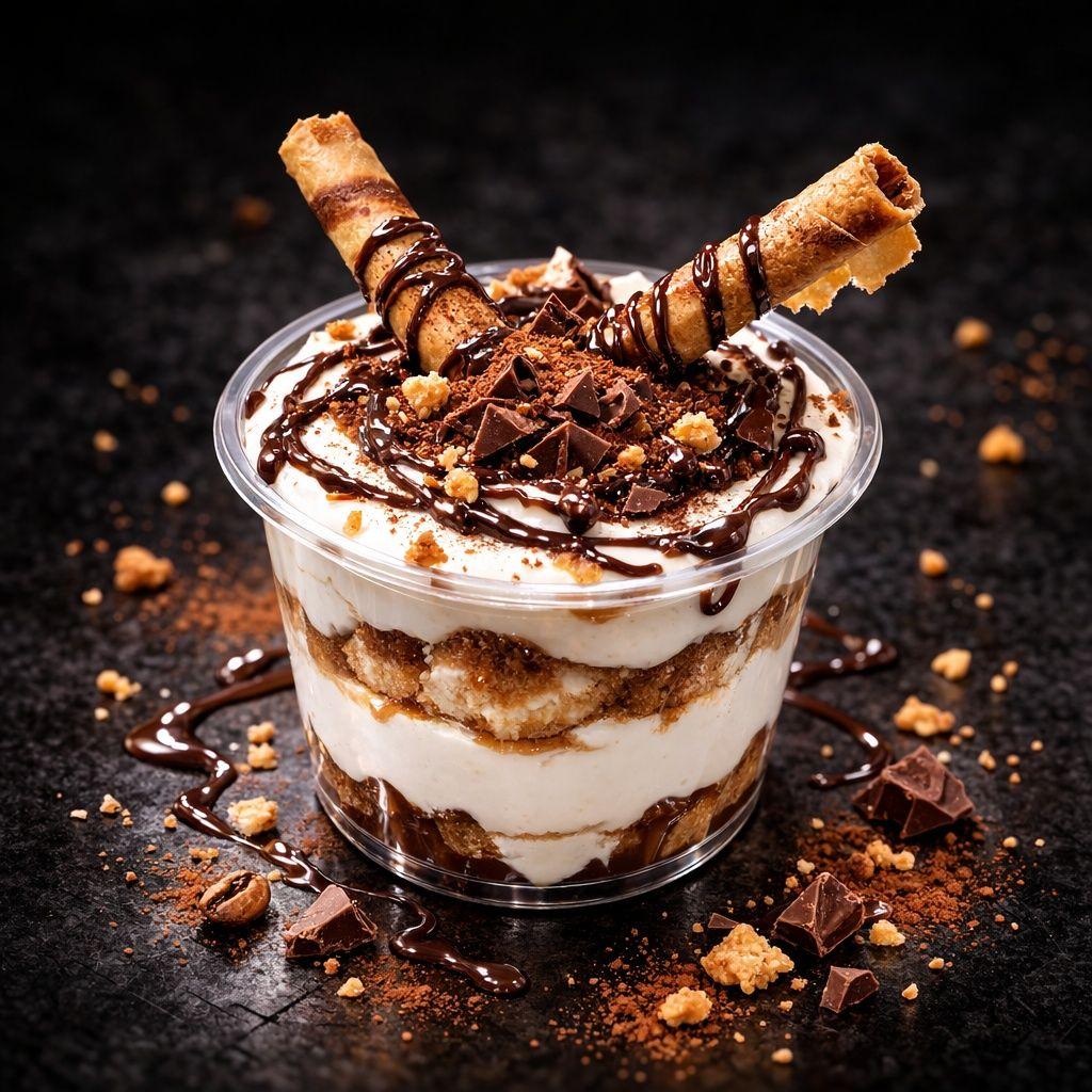 Tiramisu Crunch Cup