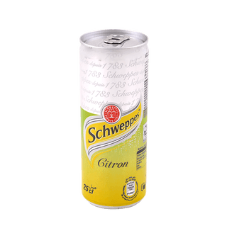 Boissons gazeuses citron SCHWEPPES 25CL