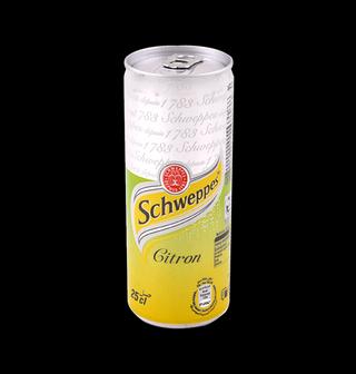 Boissons gazeuses citron SCHWEPPES 25CL