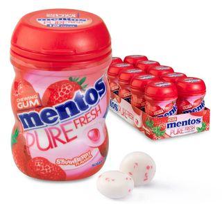 Gum Mentos Strawberry (40pieces)