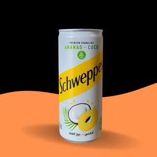 Schweppes ananas noix de coco