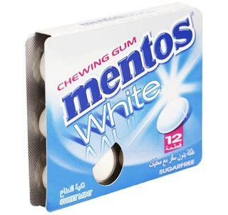 Gum Mentos White Sweet Mint (8piece)