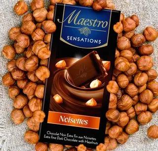 Maestro Grand Format Noisette Noir