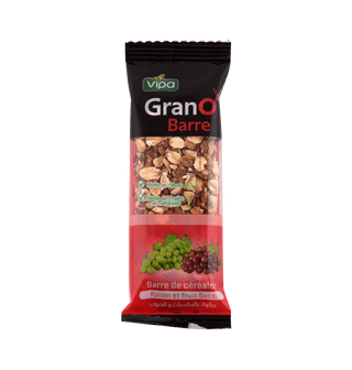 Barre de céréales raisin GRANO 27GR