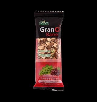 Barre de céréales raisin GRANO 27GR