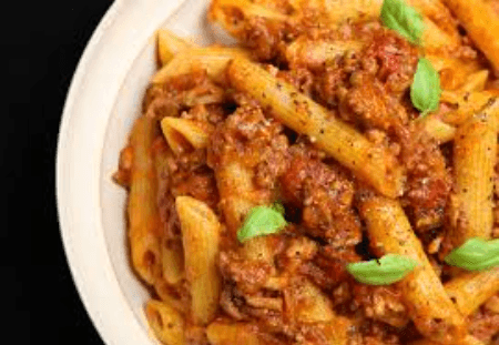 Penne Bologniase