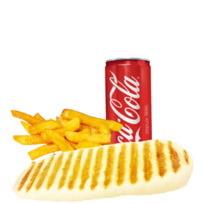 Sandwich Viande + Frites + Boisson