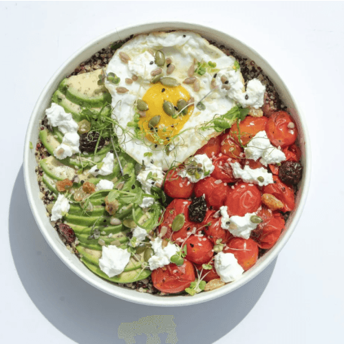 Assiette Quinoa Epinards