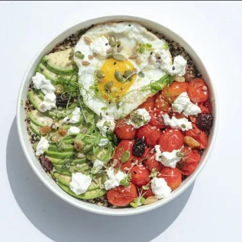 Assiette Quinoa Epinards