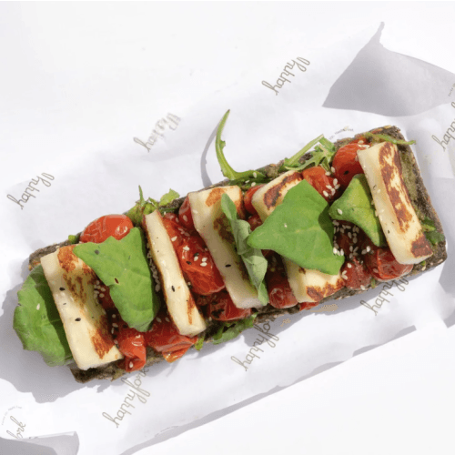 Tartine Haloumi