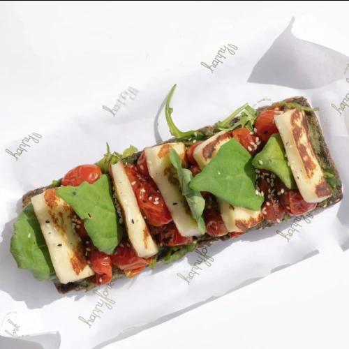 Tartine Haloumi