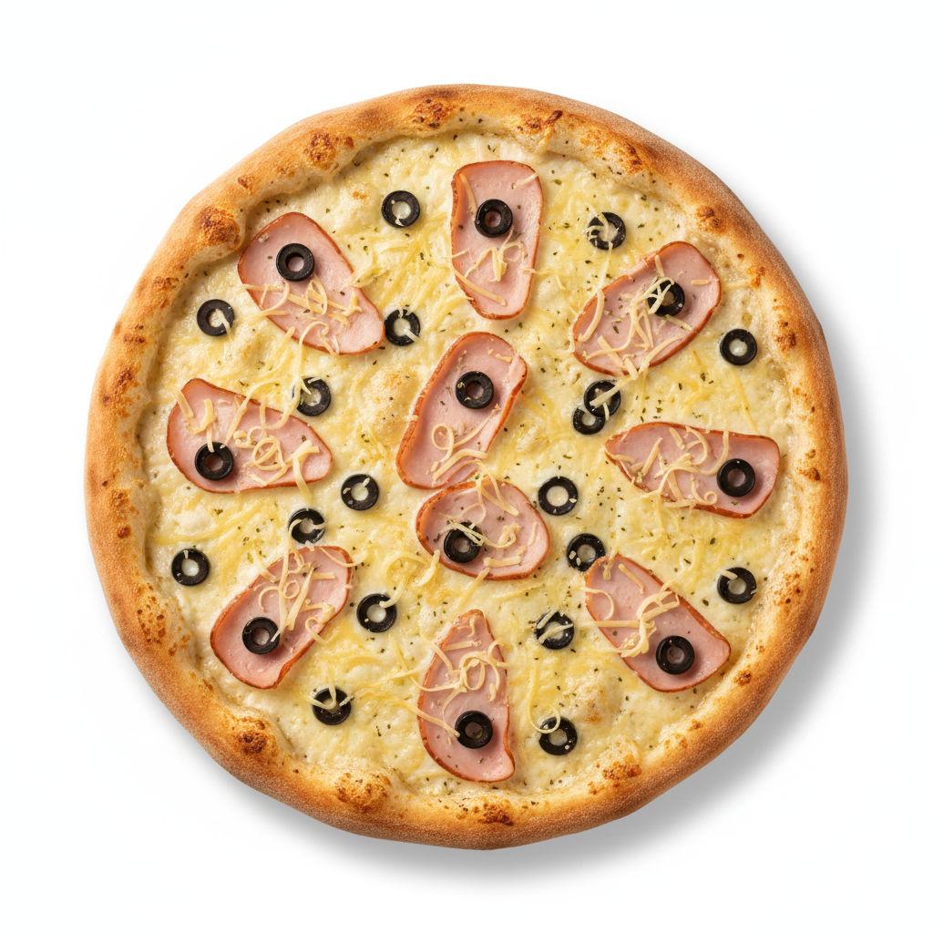 Pizza Poulet Fumé Blanche