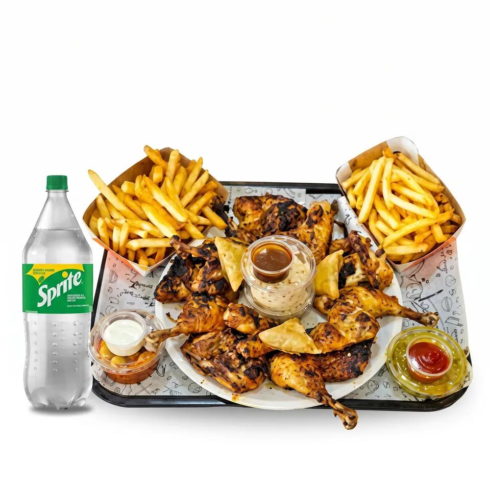 Family Meal Grilled
