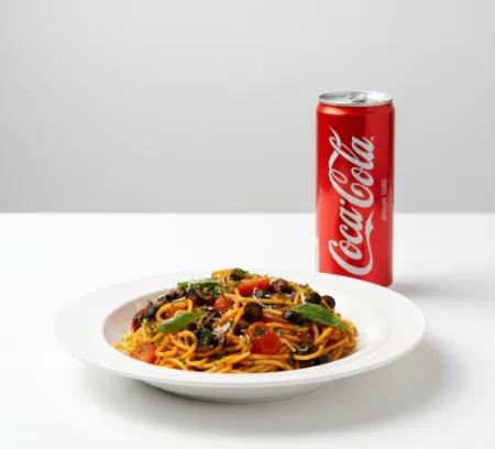 Pâtes pomodoro + Boisson 25 cl